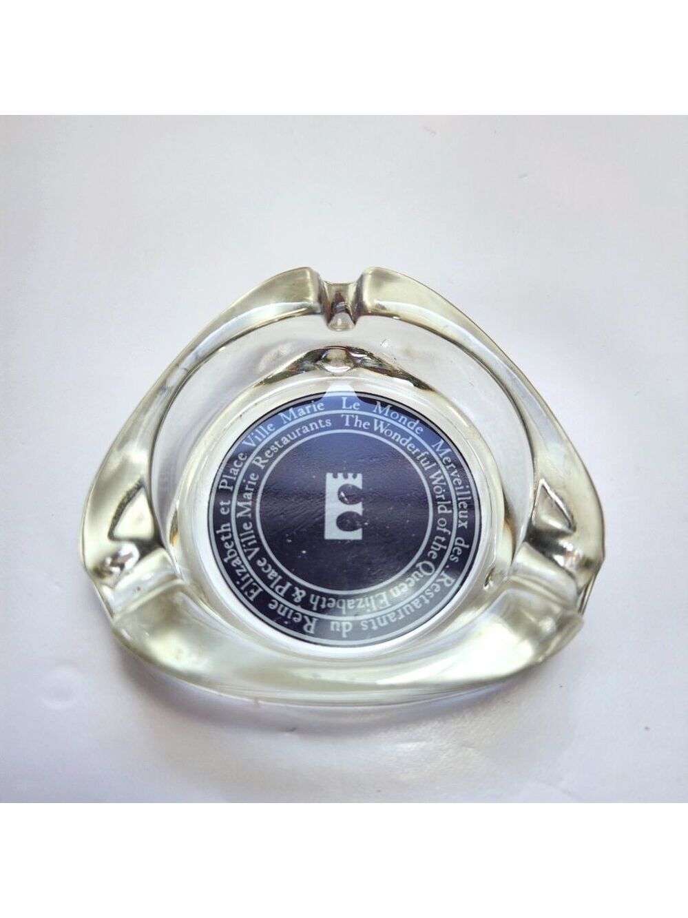 Queen Elizabeth Hotel & Place Ashtray Vintage Ville Marie Restaurants Co…